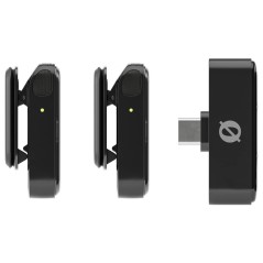 RDE Micro Trdlst Mikrofonsystem - Trådløs Omni-directional Sort | Professionel Lydkvalitet & Brugervenlighed